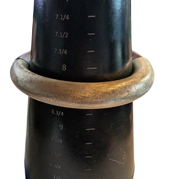 Lot of Three Vintage Metal Stone Inlay Bangle Bracelets - Picture 8 of 10